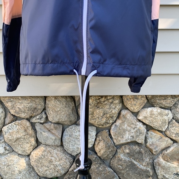 COLUMBIA Flash Forward Women’s Windbreaker - Peach Cloud/Nocturnal - Picture 6 of 16